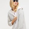 Hooded Sweatshirt Cardigan - Image 3